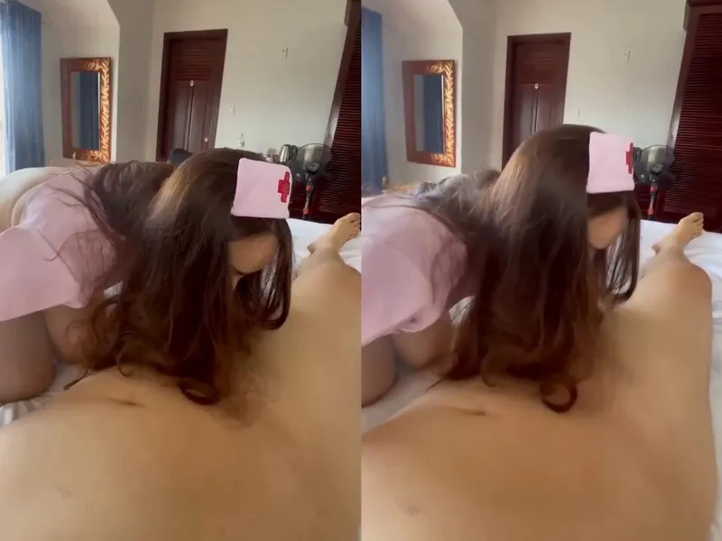 Làm tình em ngành cosplay điều dưỡng trong nhà nghỉ || p1